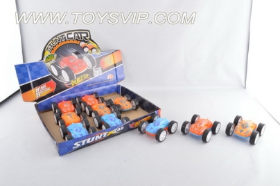 四驱惯力双面车12pcs