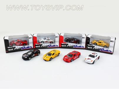 1:50 alloy sliding car racing