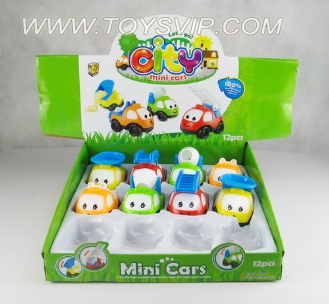 卡通惯性车(12/pcs)