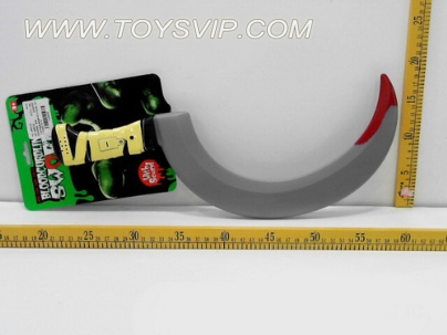 Halloween sickle (with tortoise sound and flash INCLUDED)