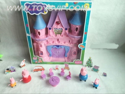Pink piggy Castle