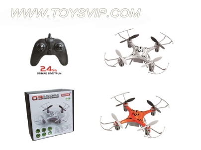 Quadrocopter aircraft