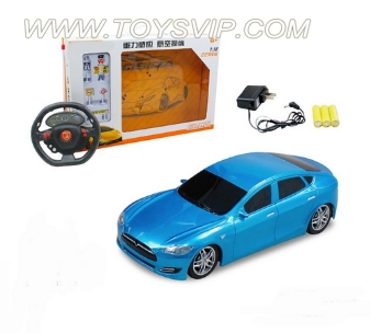 1:18 Tesla 4-way remote control car