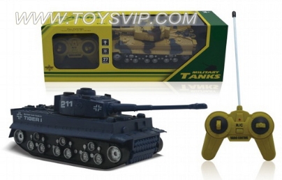1:32 Tiger tank simulation