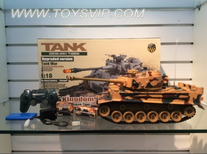 1:18 12 through German Tiger tanks