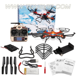 Quadrocopter aircraft (With WIFI)