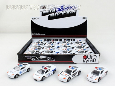 1:50 alloy glide police(12/PCS)