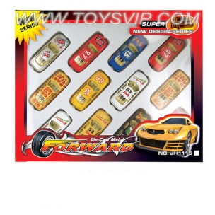 Alloy Mini cars set (12)