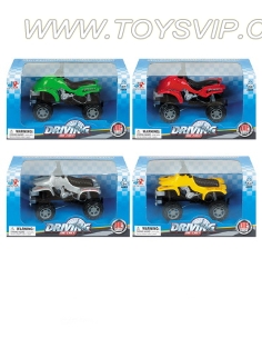 Alloy vehicle ATV motorcycle(4 asst)