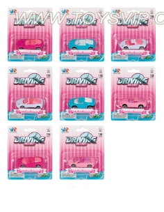 1:64 alloy car (8 asst)