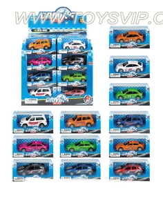 1:43 alloy back car