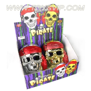 Electroplating pirate mask