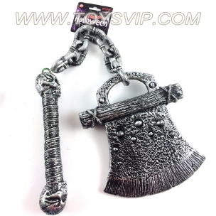 Skull hammer ax, hook (AB 2 asst)