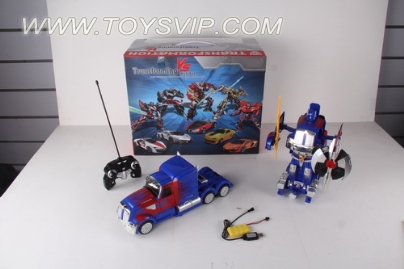 Remote control robot Optimus Prime 1:14 deformation + small remote control