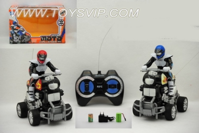 4 four-way remote control motorcycle (including electricity)