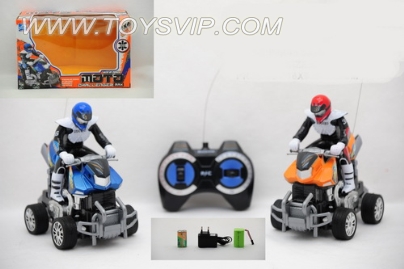 4 four-way remote control motorcycle (including electricity)