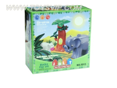 积木动物园(9/PCS)