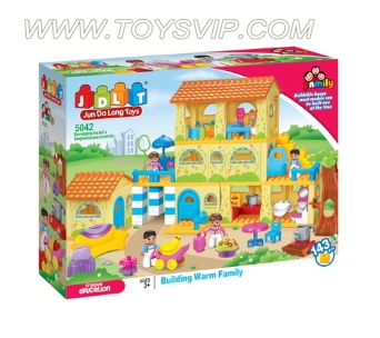 温馨房屋积木(143/PCS)