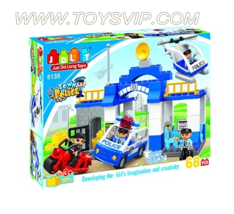 警察IC灯光积木(68/PCS)