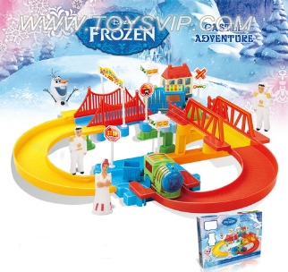 Adventure electric train track