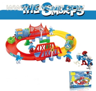 Adventure electric train track