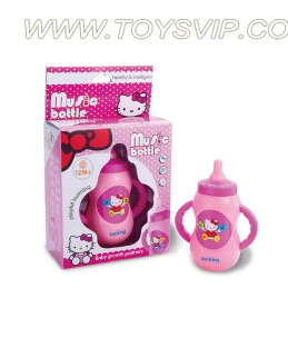 Light music with a touch simulation Bear bottle (female)