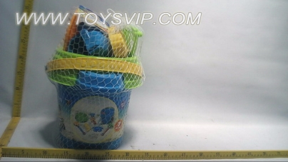 Beach bucket seven loaded