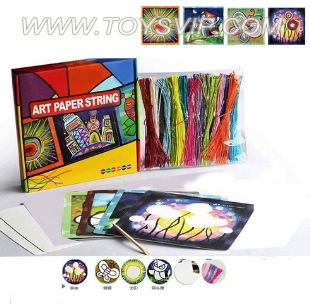 DIY fabric sticker kit