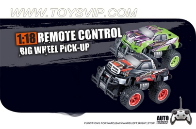 1:18 Stone remote control off-road pickup (NOT INCLUDED)