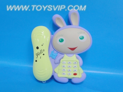 Lighting big face Rabbit Music Phone