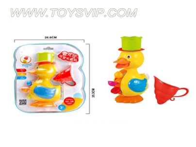Bathroom big yellow duck