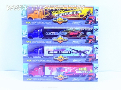 1:64 Alloy sliding container trucks
