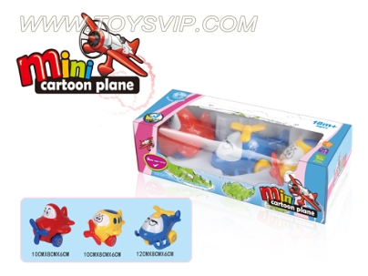 Cartoon Pull Back Plane