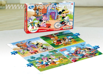 4-one Mickey Puzzle