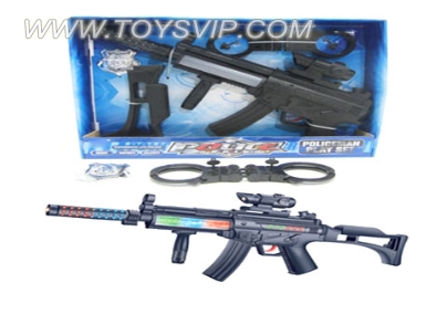 Octave police MP5 gun with infrared