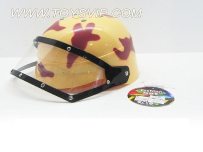 There are yellow desert camouflage cap