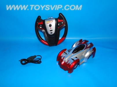 Climbing remote control car (red, blue, black)
