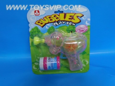 Transparent flash bubble gun cartoon monkey