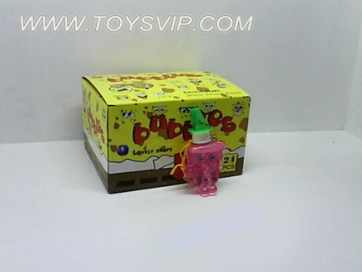 24 mounted Spongebob whistle bubble water