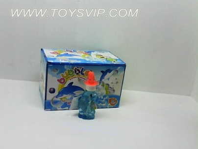 24 mounted dolphin whistle bubble water