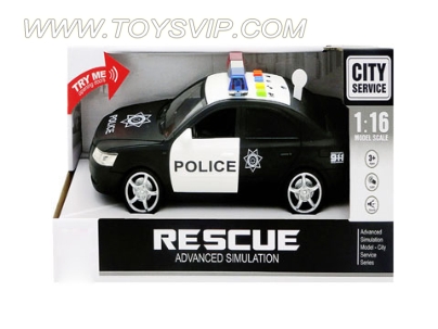 惯性特警车(带灯光音乐)