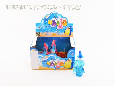 Penguin bubble water