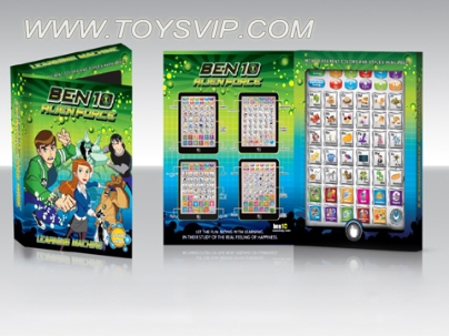 BEN10 English + Spanish bilingual learning machine