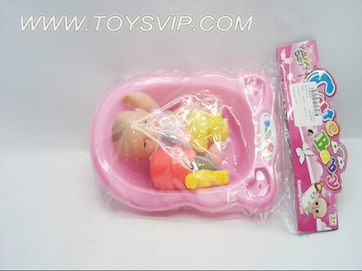 Three bath toys