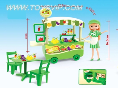 Fruit snack car (23PCS)