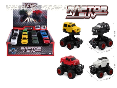 惯性弹跳越野车(12/PCS)