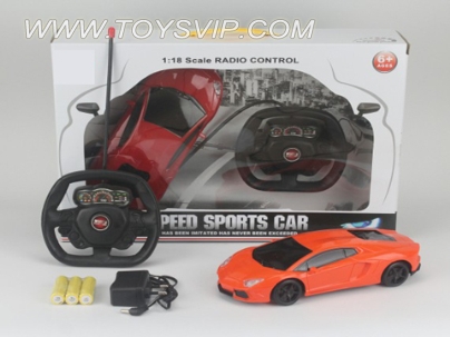 1: 18 four-way steering wheel Lamborghini