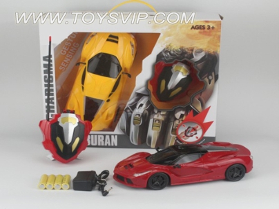 1:16 gravity sensor 2-in-1 remote control gesture four new Ferrari