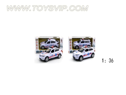 1:36 Land Rover BMW alloy car with IC