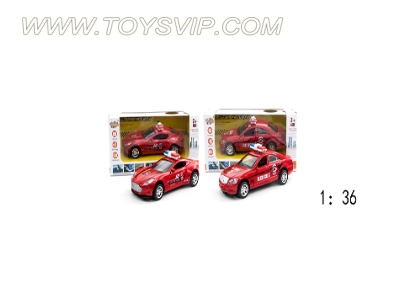 1:36 Mercedes-Benz. Martin alloy car with IC
